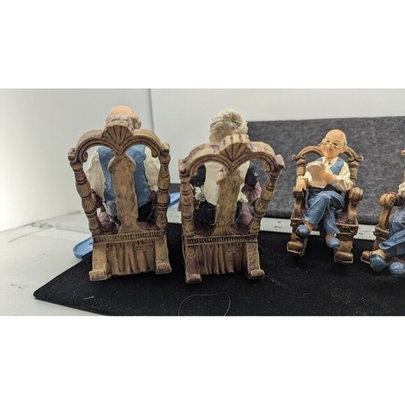 Victoria Collection 2003 Joanna & John Figurines 5 Total in Set 2 x 8" + 3 x 5" - Picture 4 of 14